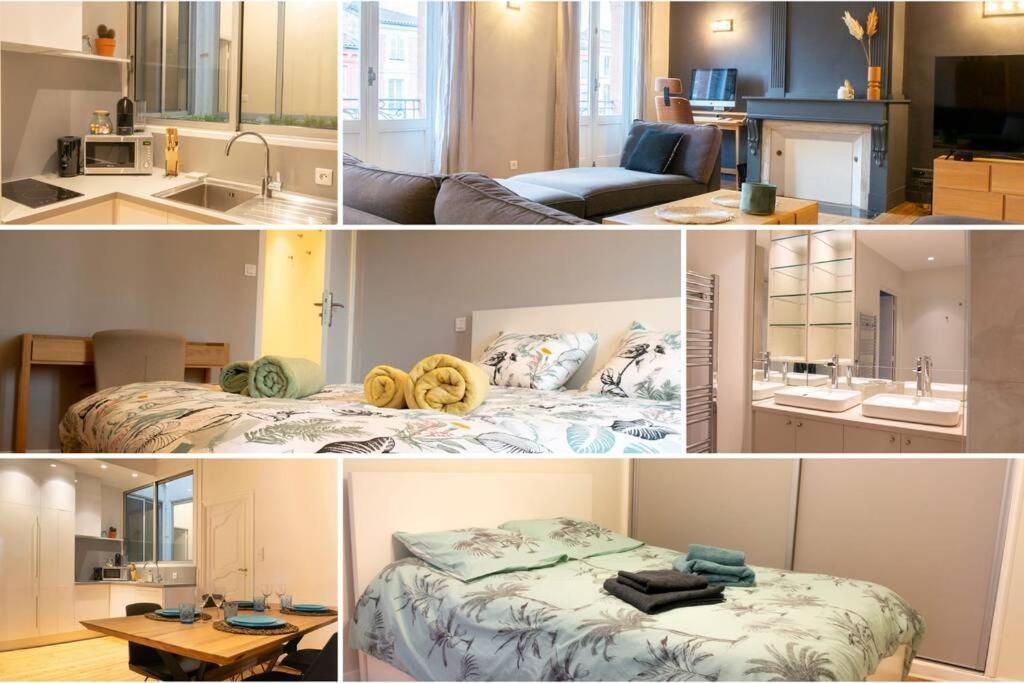 Confort Appartement 110 M² Cleanncosy Toulouse Hypercentre Exterior foto